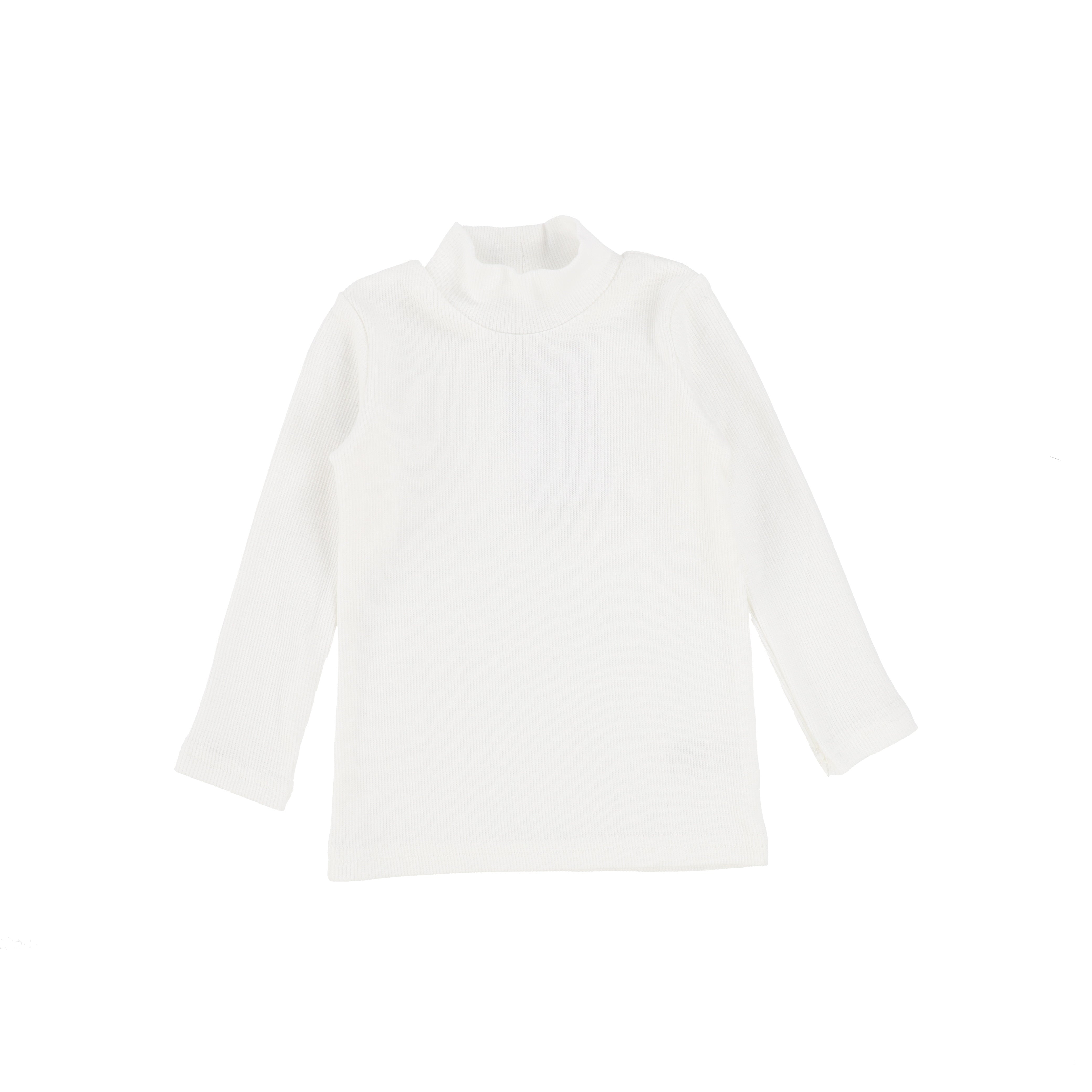 Winter Off White Bamboo Mockneck