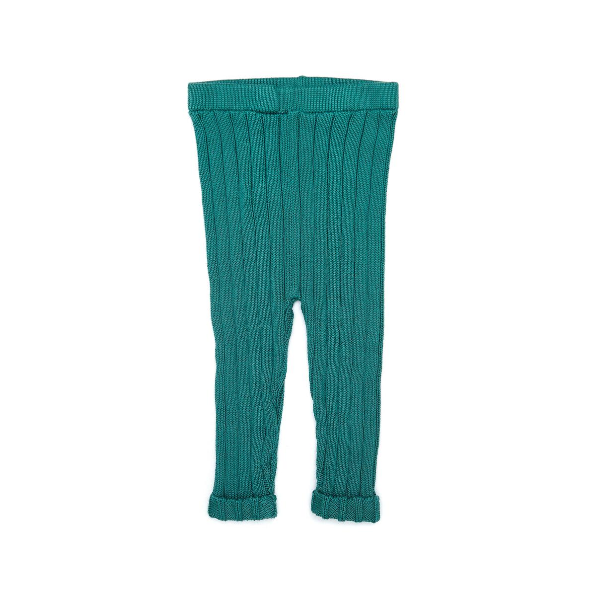 Spruce Green Knitted Leggings