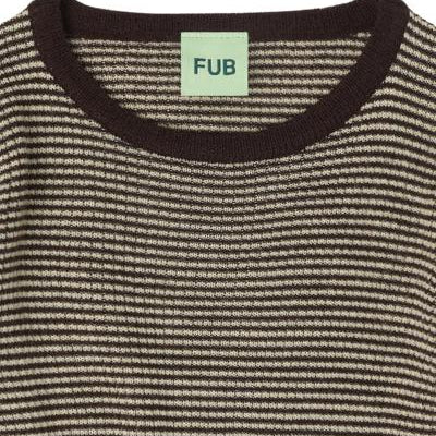 Mocca/ Wheat Rib Sweater
