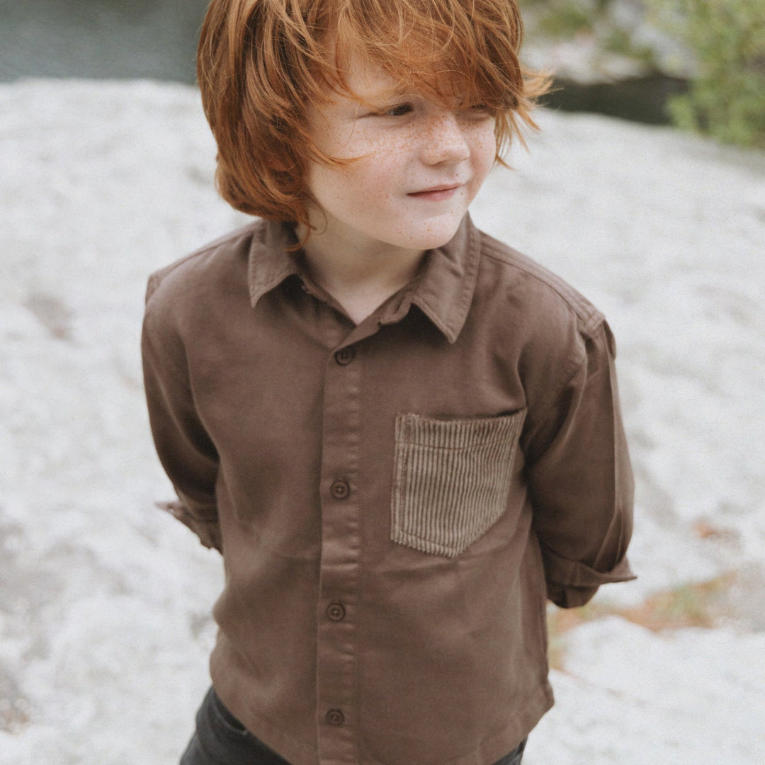 Umber Denim Shirt