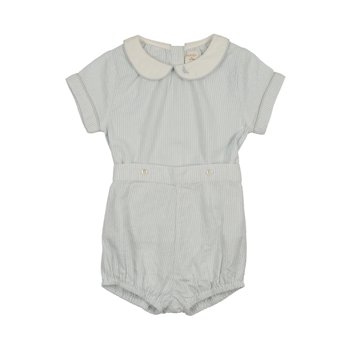 Clear Blue Tiny Stripe Mountain Meadows Toddler Set