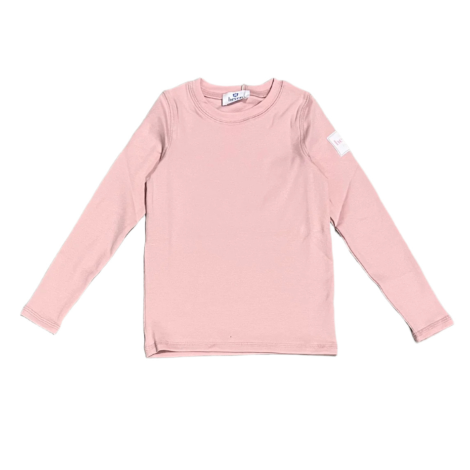 Pink Girls Long Sleeve Tshirt
