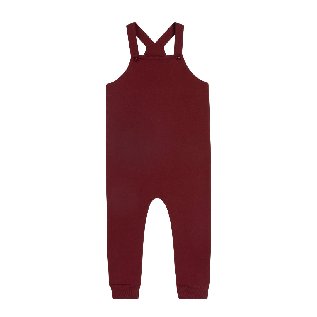 Pink French Terry Scottish Collection Body Suit + Overalls