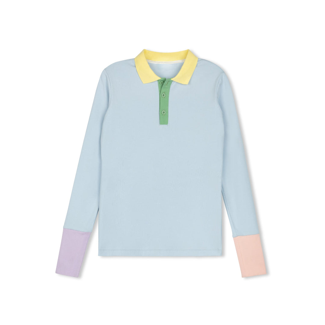 Color Block Polo
