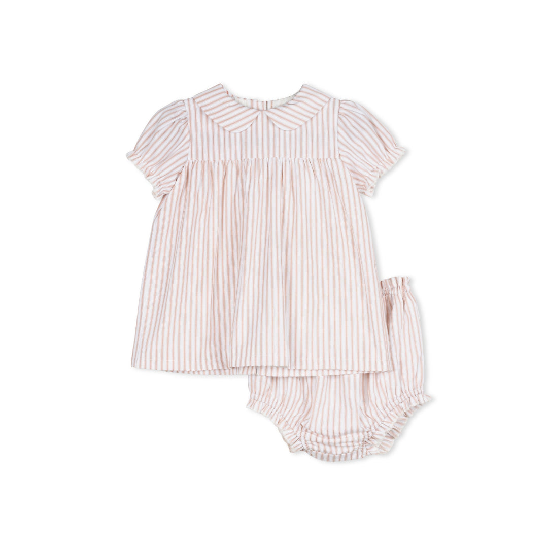 Pink Stripe Baby Set