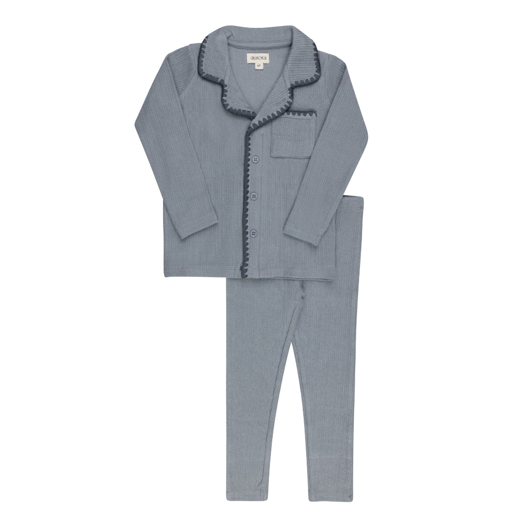 Blue Whipstitch Collection Pajamas