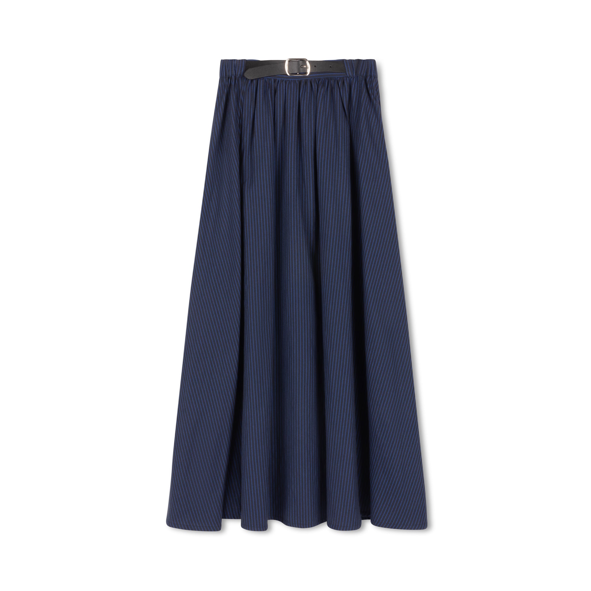 Blue/Black Teen Belt Skirt