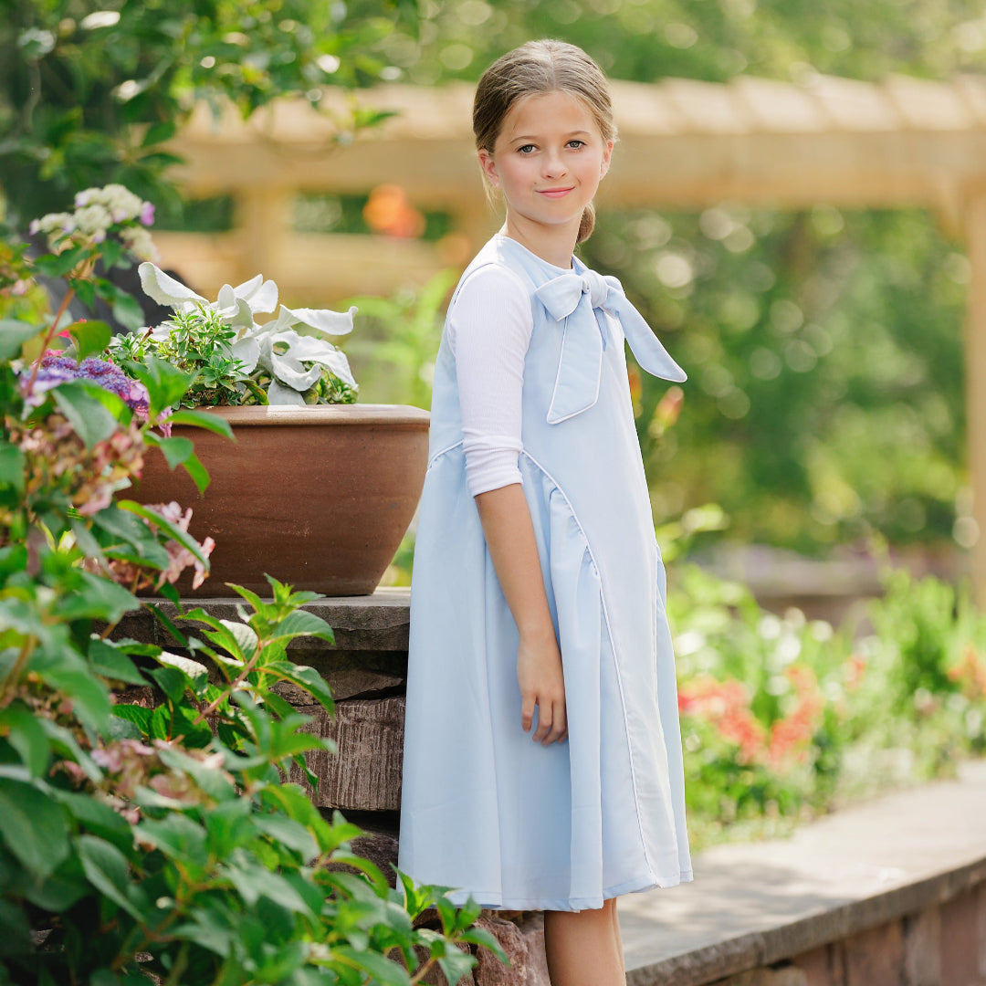 Blue Bow Dress