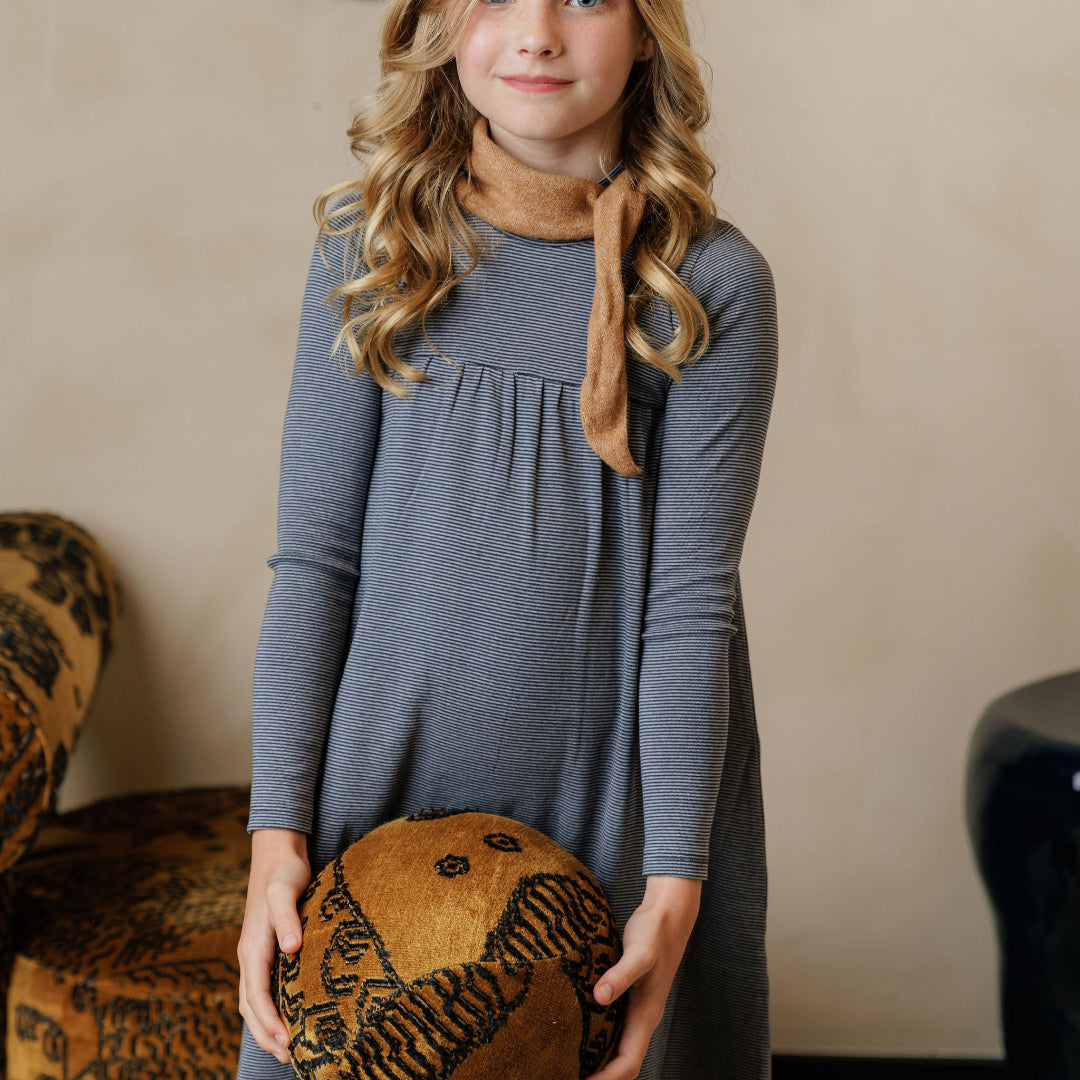 Navy Autumn Kids Collection Dress