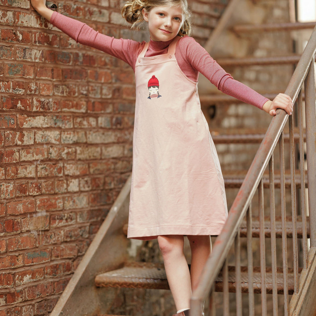Pink Autumn Kids Collection Jumper + Turtleneck Set