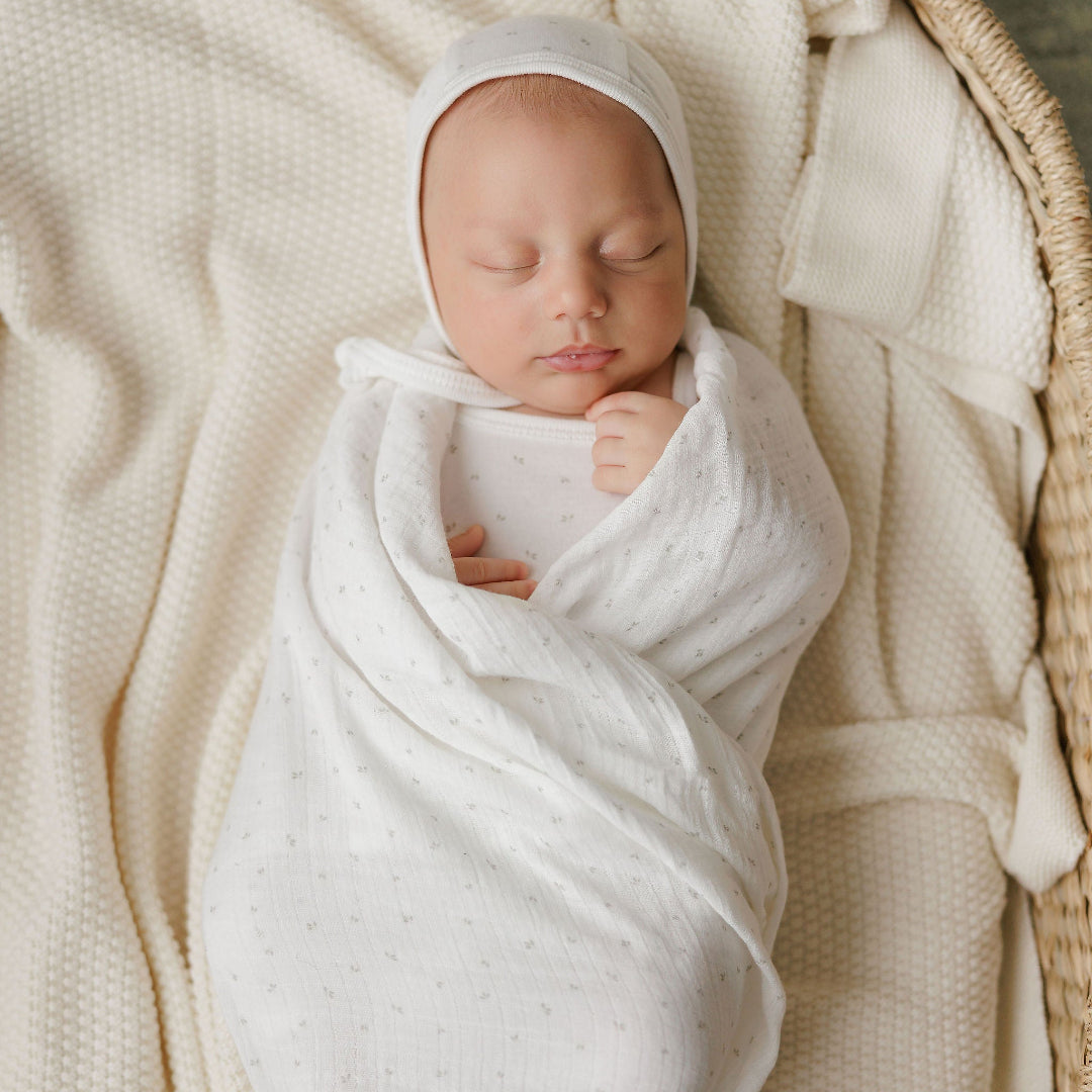 Ivory Boy Floral Leaf Collection Take Me Home Set