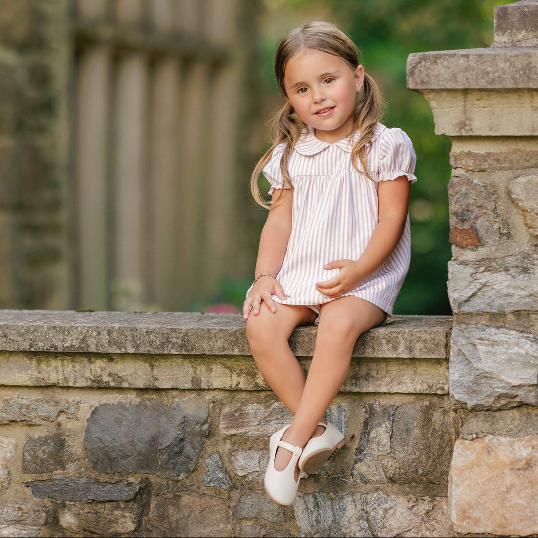 Pink Stripe Baby Set