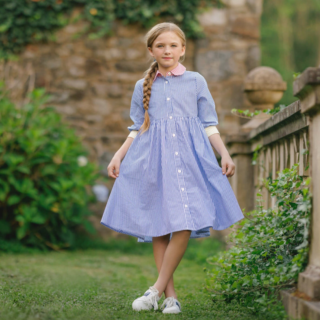 Color Block Stripe Dress