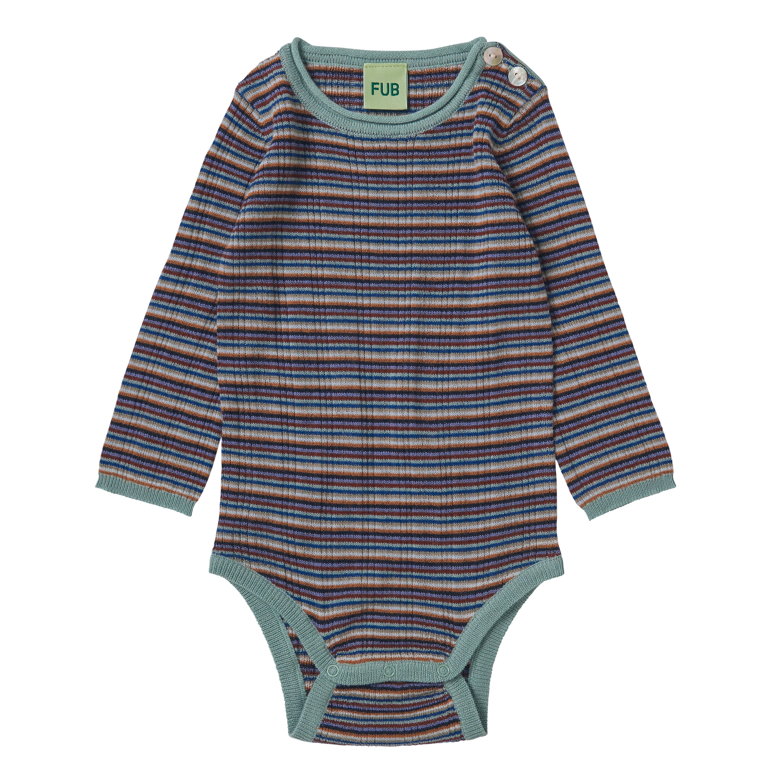 Multistripe Baby Body Suit