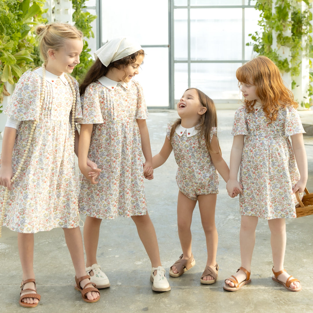 Strawberry Embroidered Dress