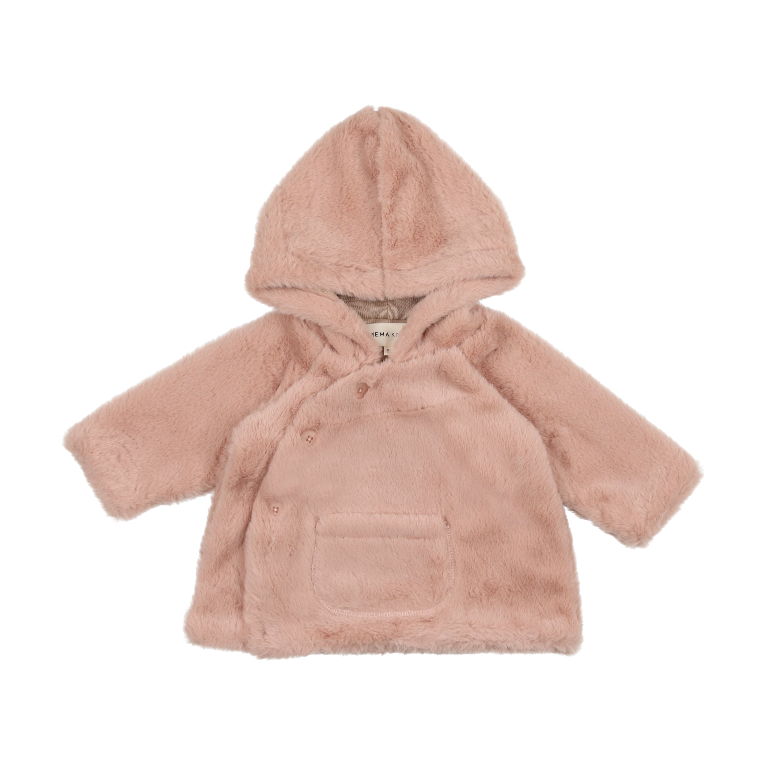 Pink Fur Baby Jacket