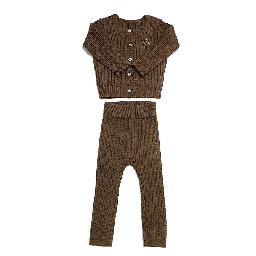 Coffee Cable Cardigan Set