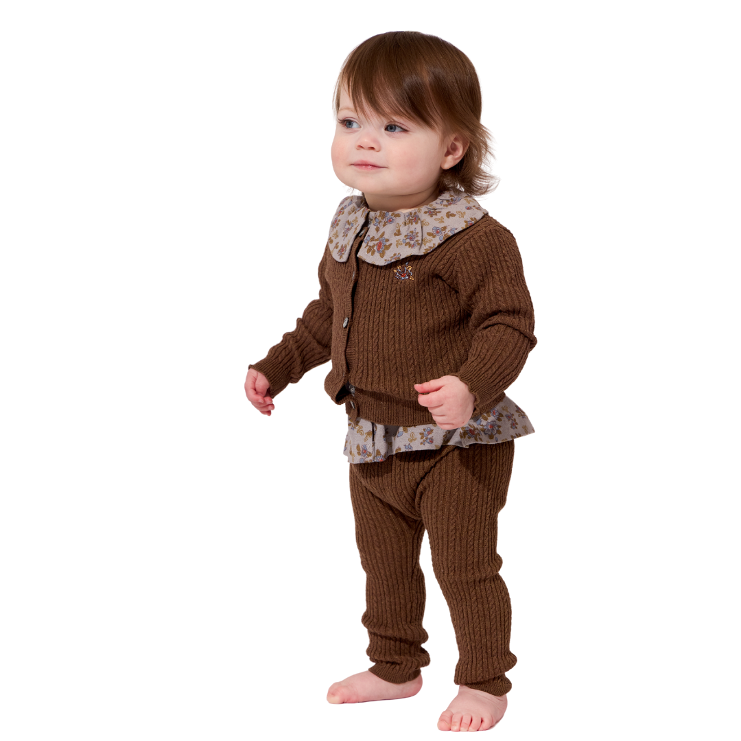 Coffee Cable Cardigan Set