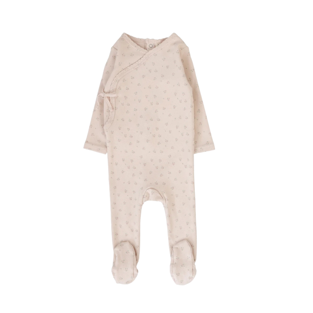 Soft Pink Bud Footie