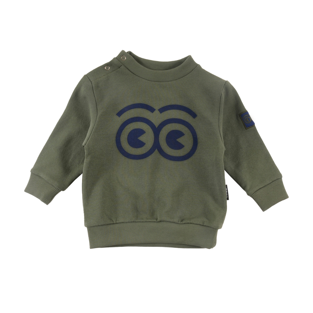 Green Club Regular Fit Baby Sweatshirt