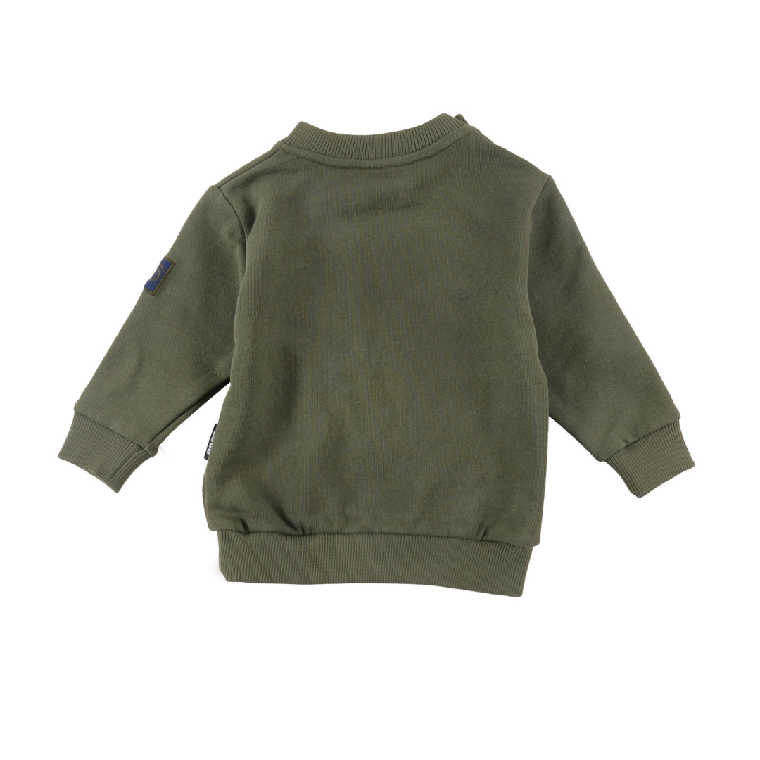 Green Club Regular Fit Baby Sweatshirt