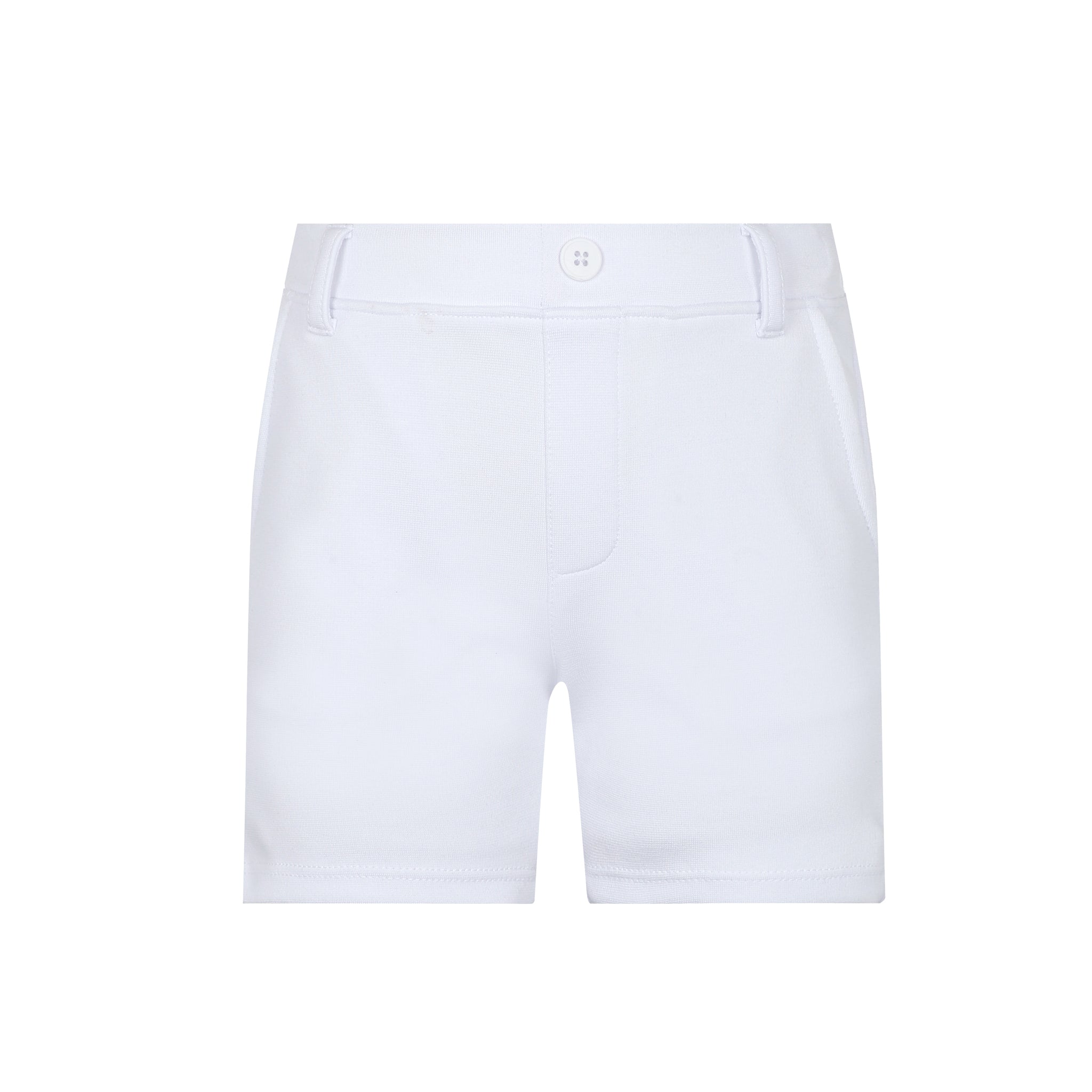 White Milano Shorts