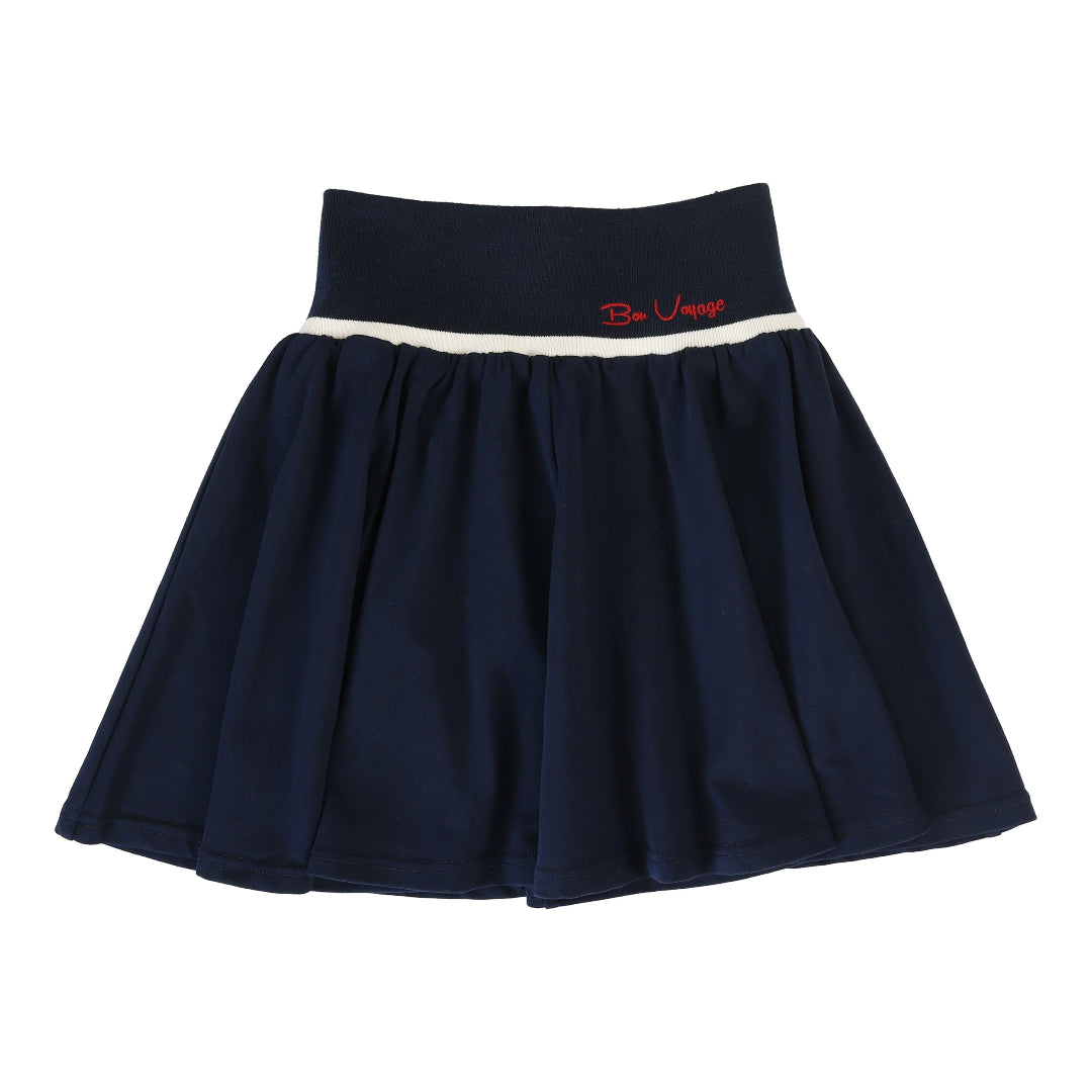 Navy Bon Voyage Skirt