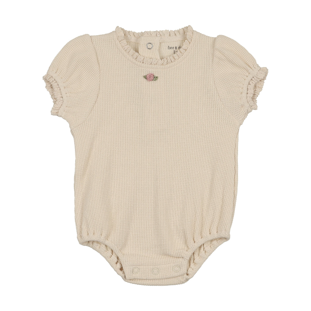 Ivory Girls Waffle Bubble