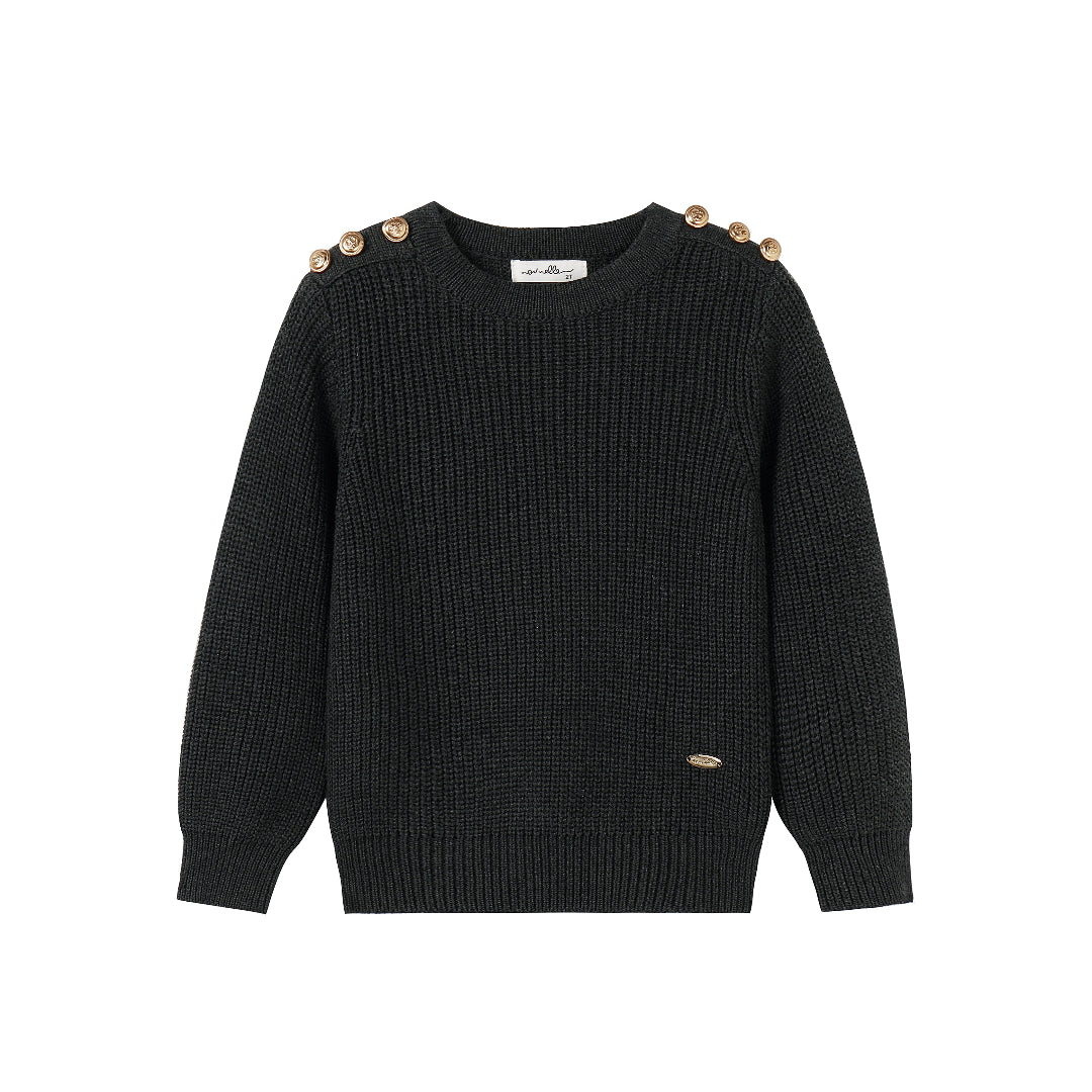 Grey Boys Chunky Sweater