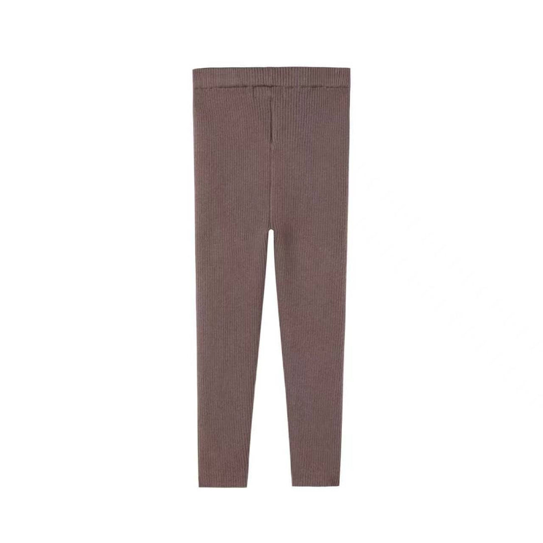 Brown Boy Knit Set