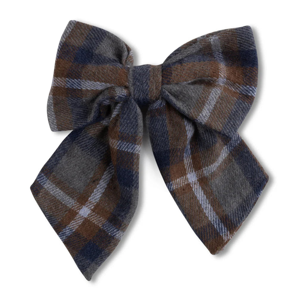 Arlin Plaid Bow