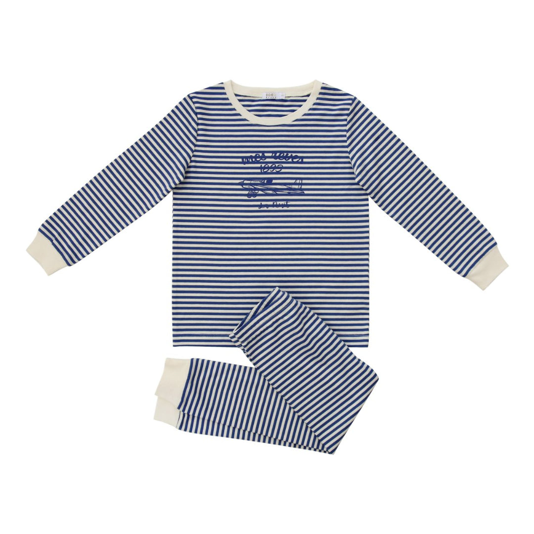 Blue Striped PJs