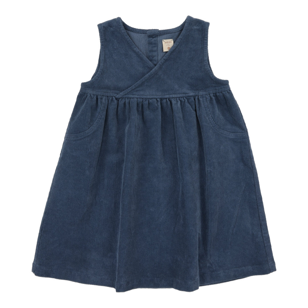 Off Blue Corduroy Jumper