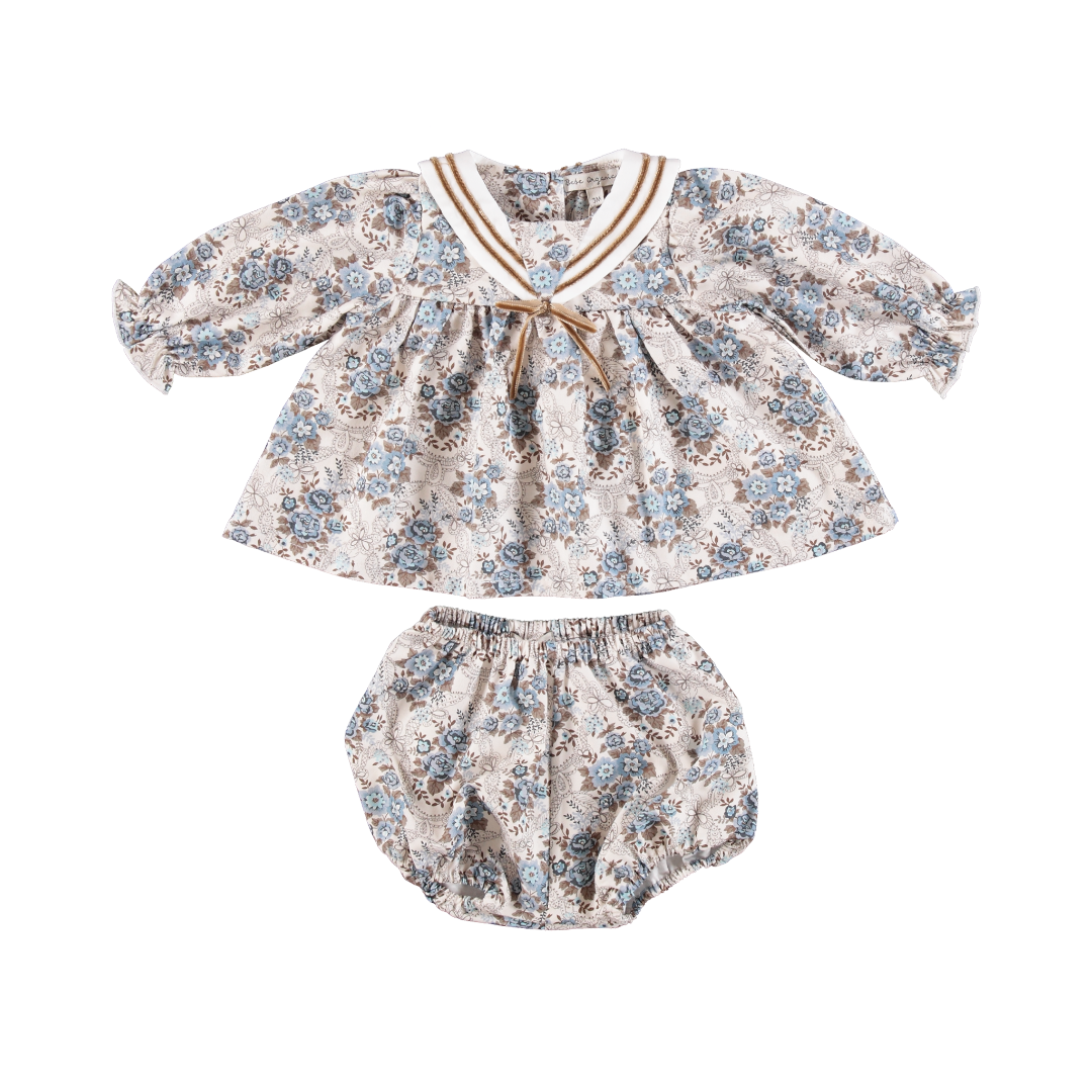 Vintage Floral Catherine Baby Set