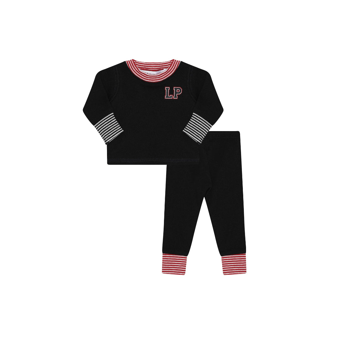 Black Varsity Doll Pajamas