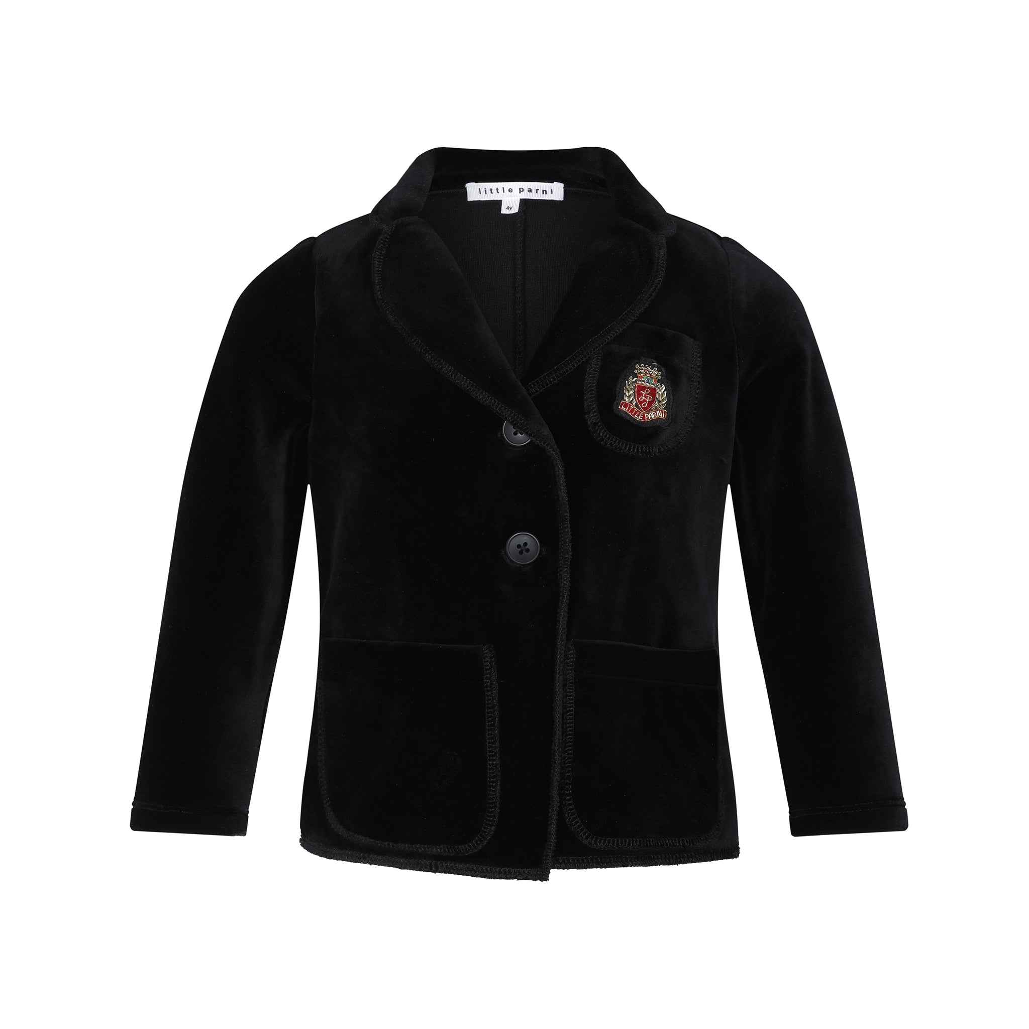 Black Velour Blazer