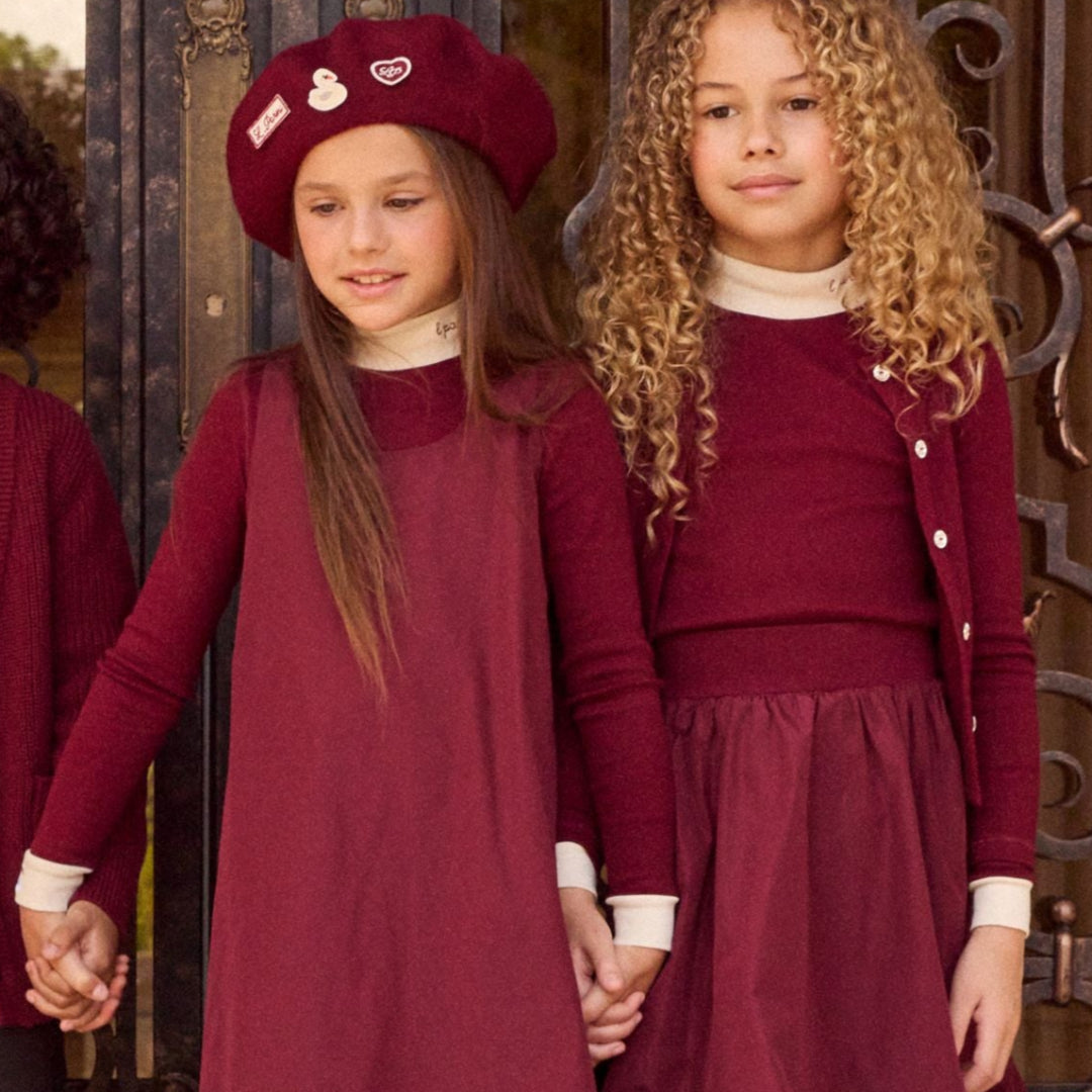 Burgundy LP Tneck