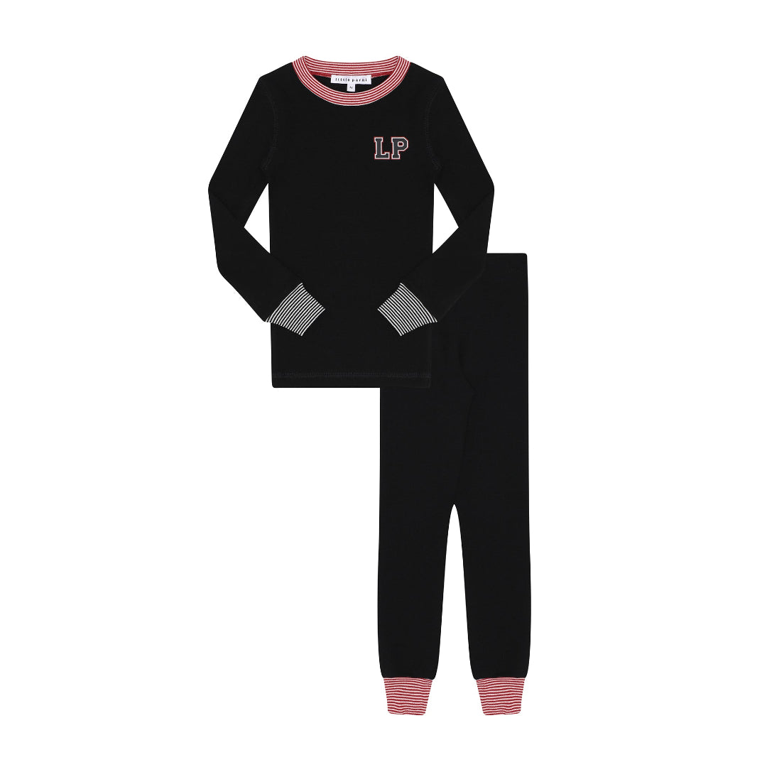 Black Varsity PJs
