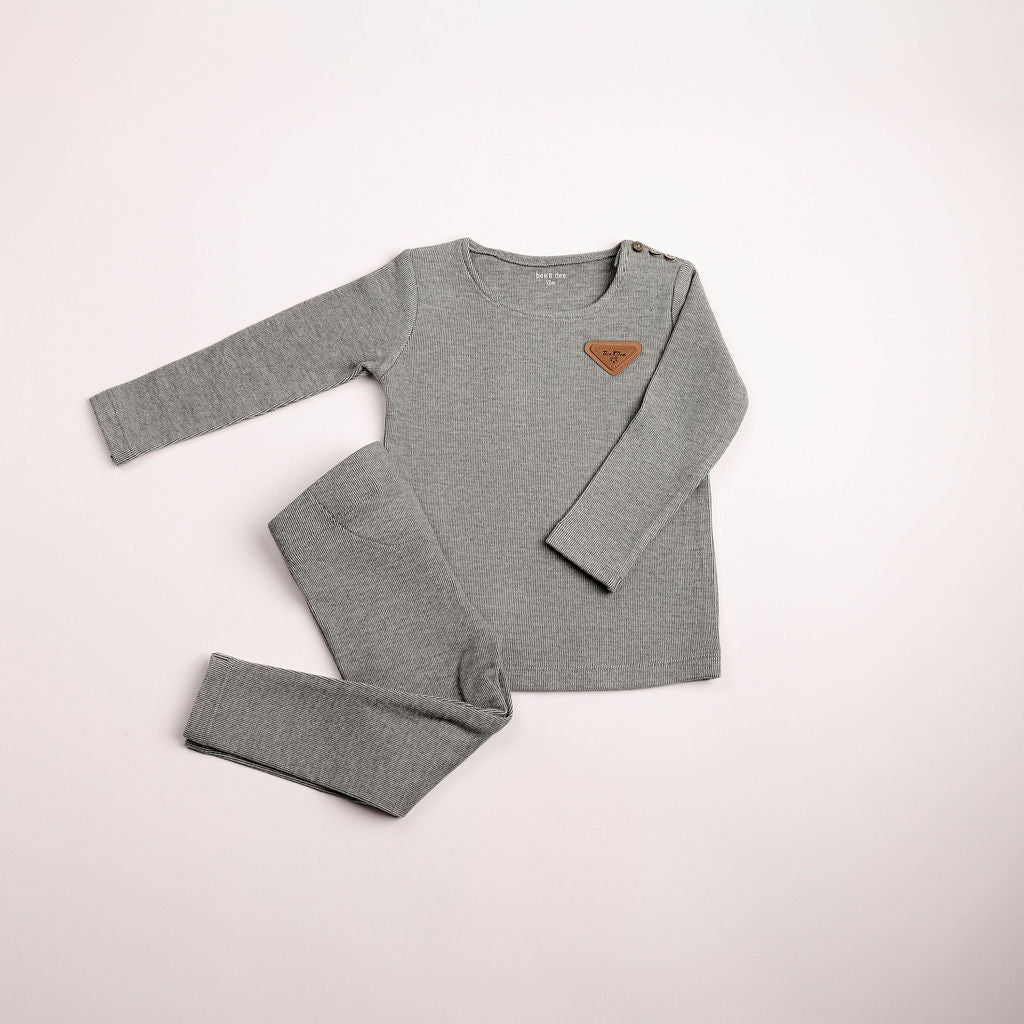Charcoal Cozy Cotton Loungewear