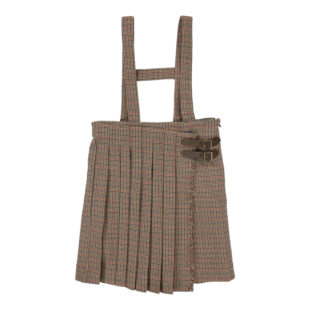 Houndstooth Kilt Skirt
