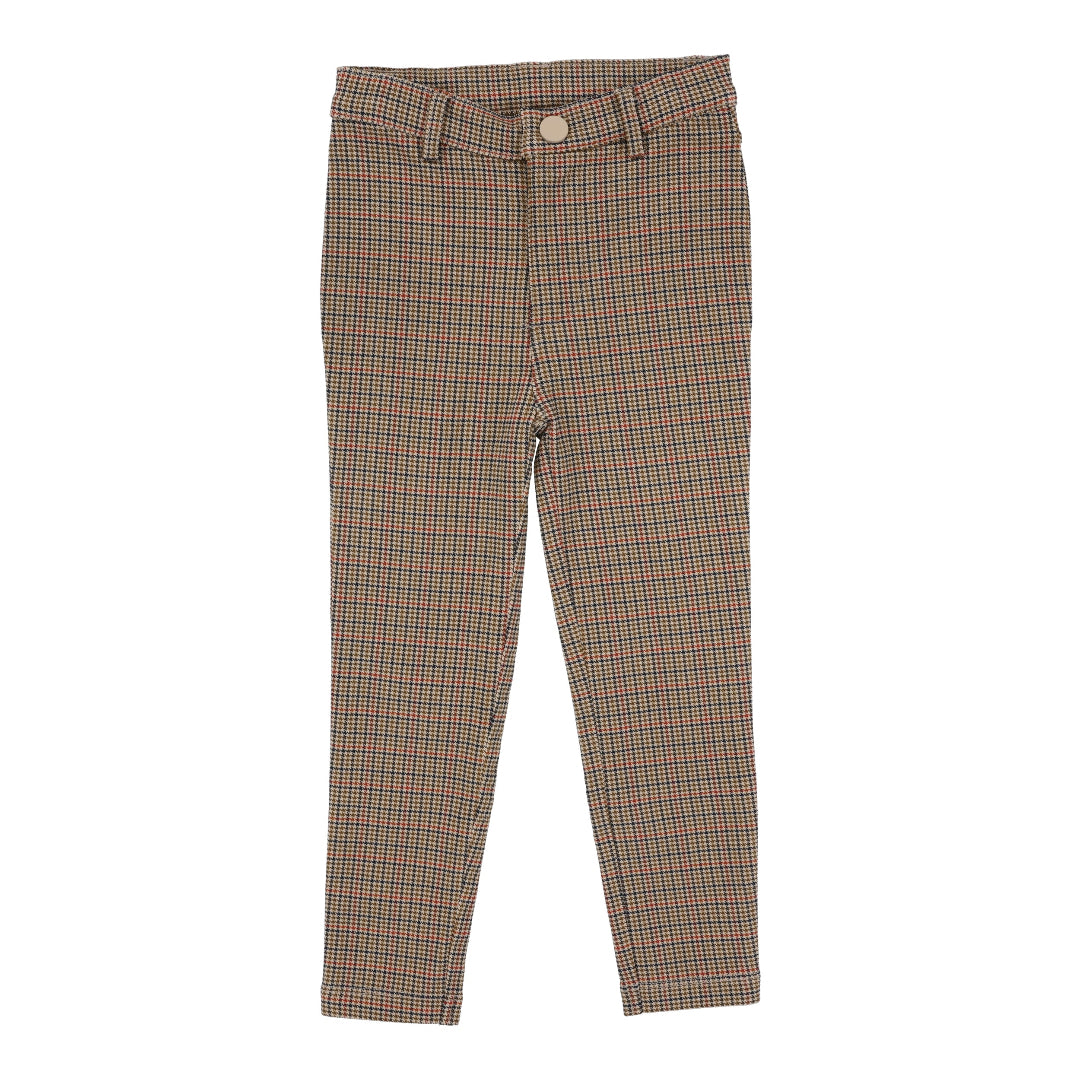 Houndstooth Plaid Pants