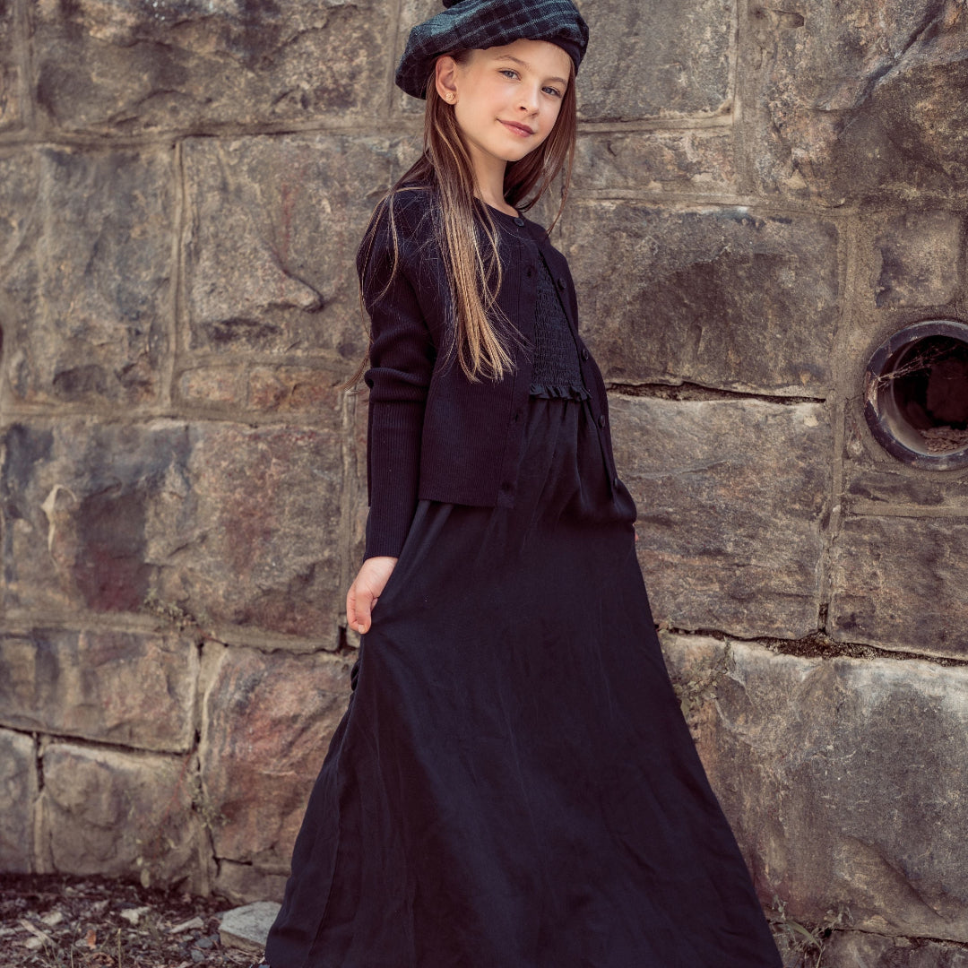 Black Maxi Jumper