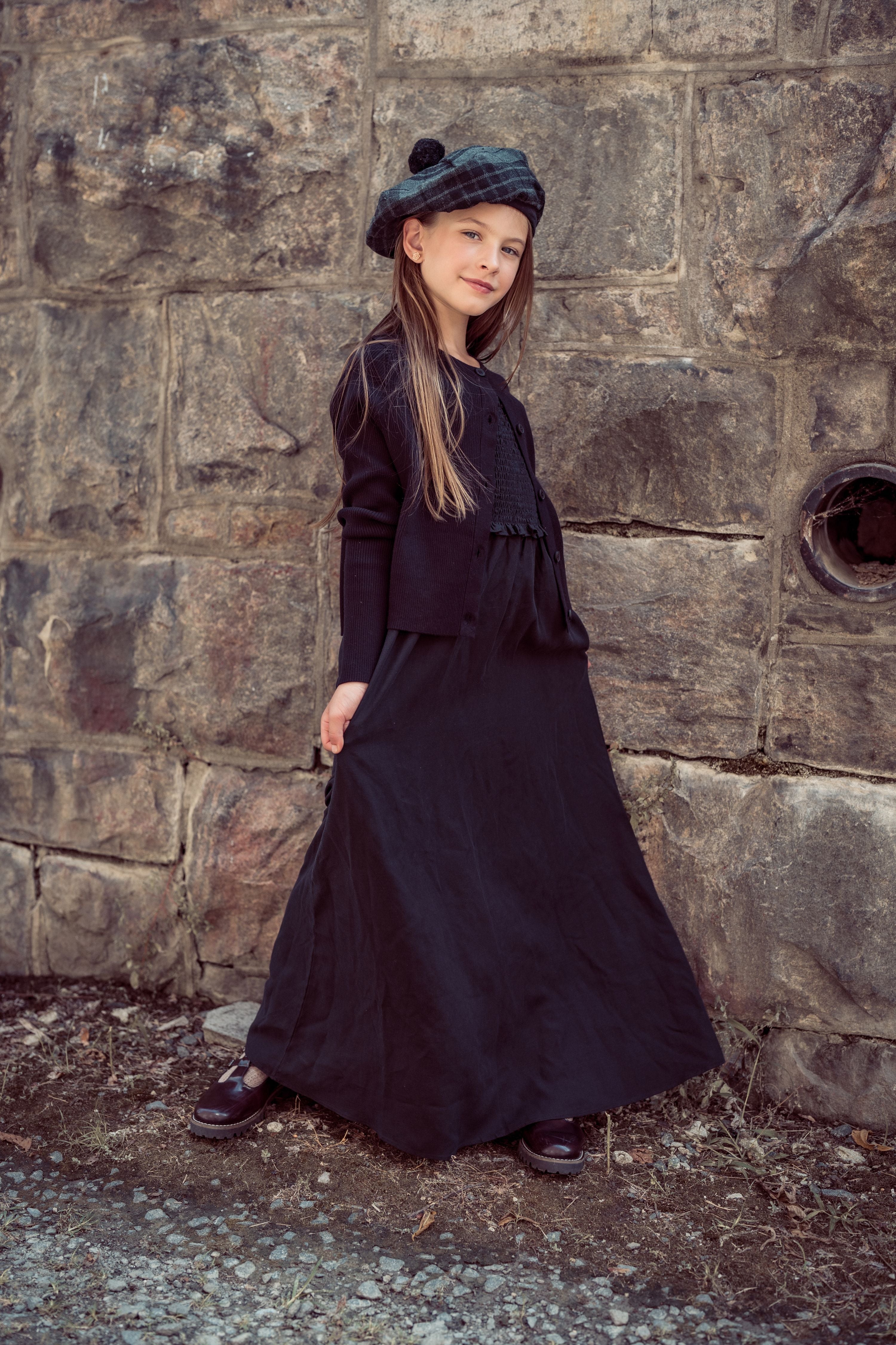 Black Maxi Jumper