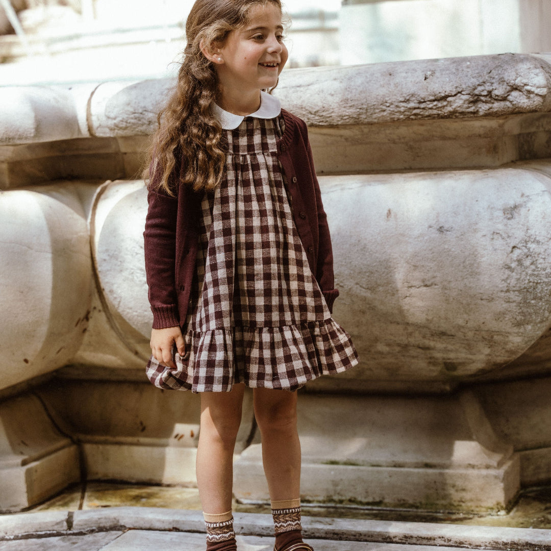 Burgundy Dress