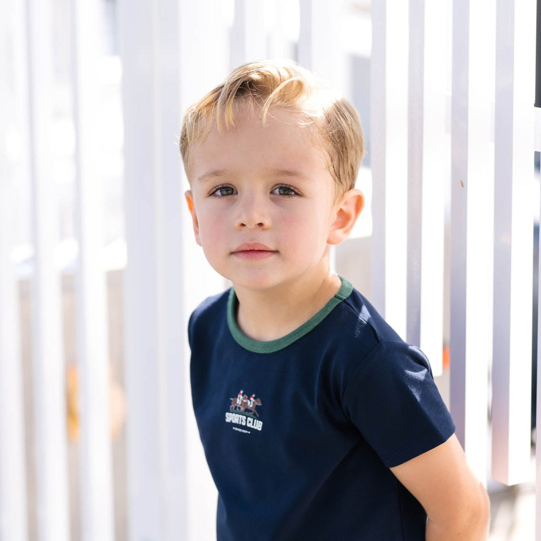 Navy Boys Tee