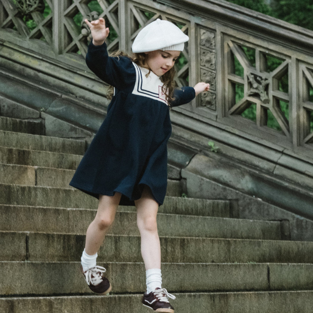 Navy Bon Voyage Dress