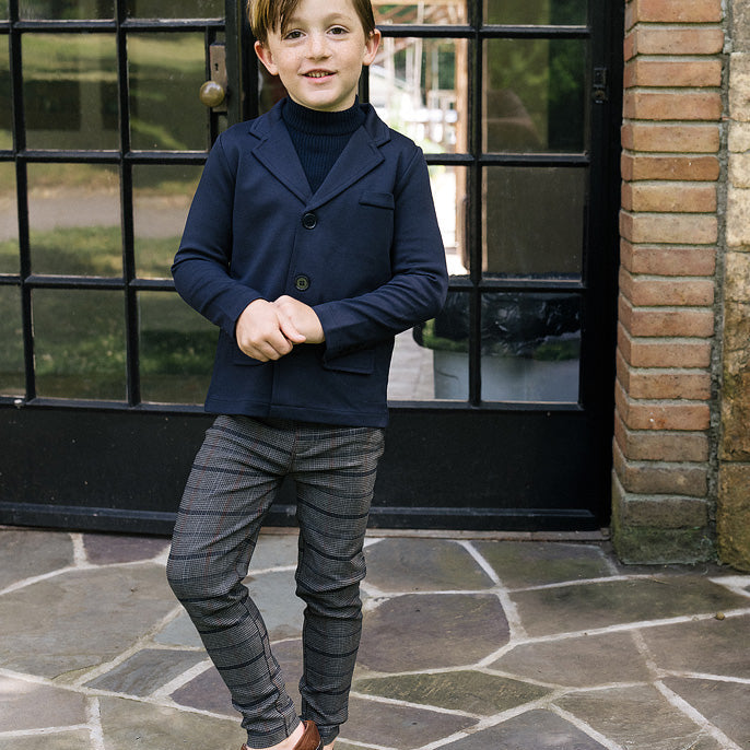 Navy Ponte Blazer