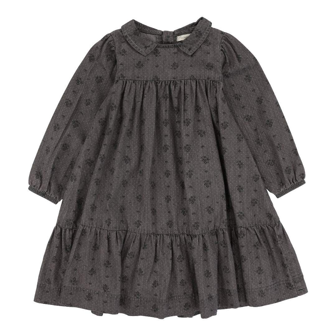Grey Wash Tencel Dress