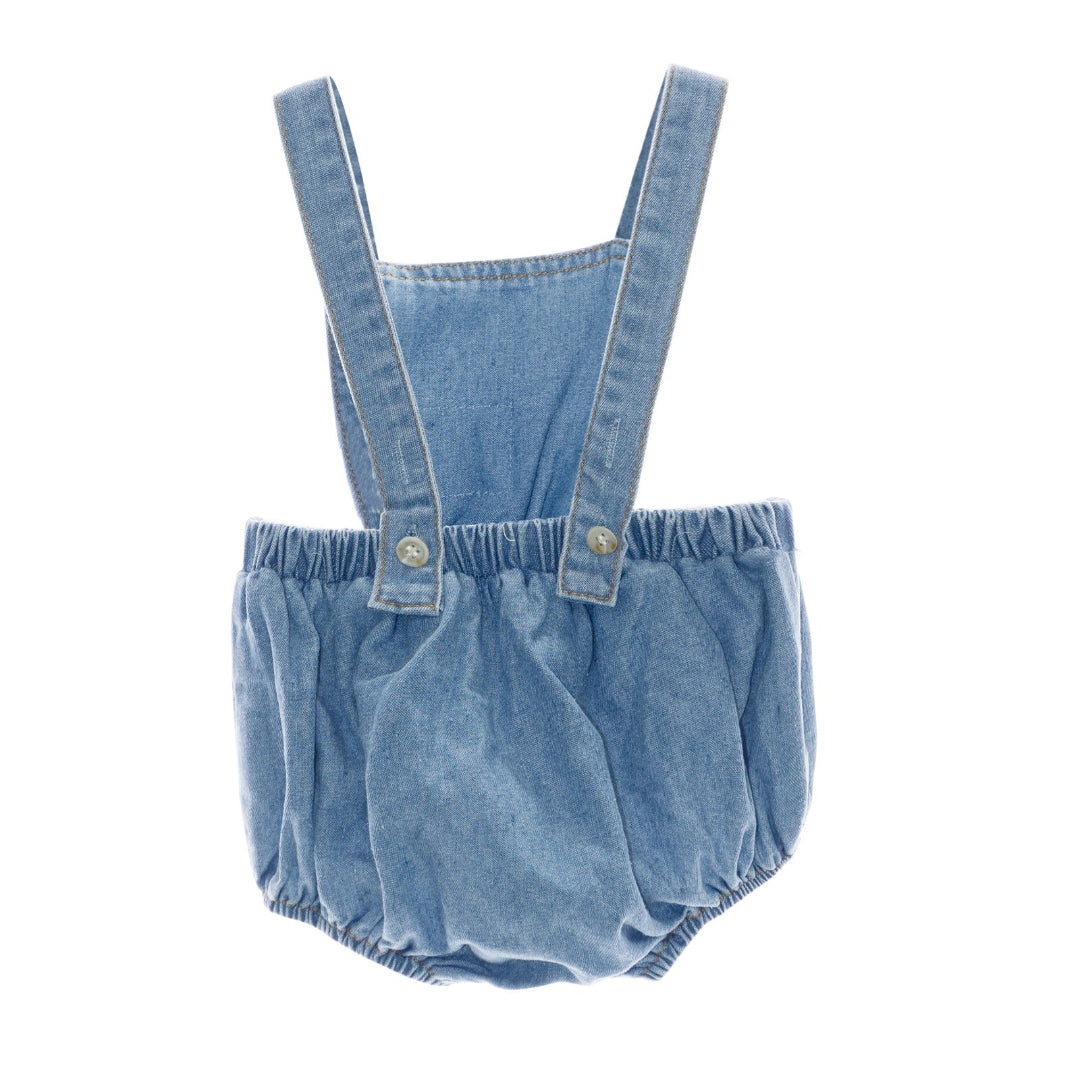 Denim Label Romper