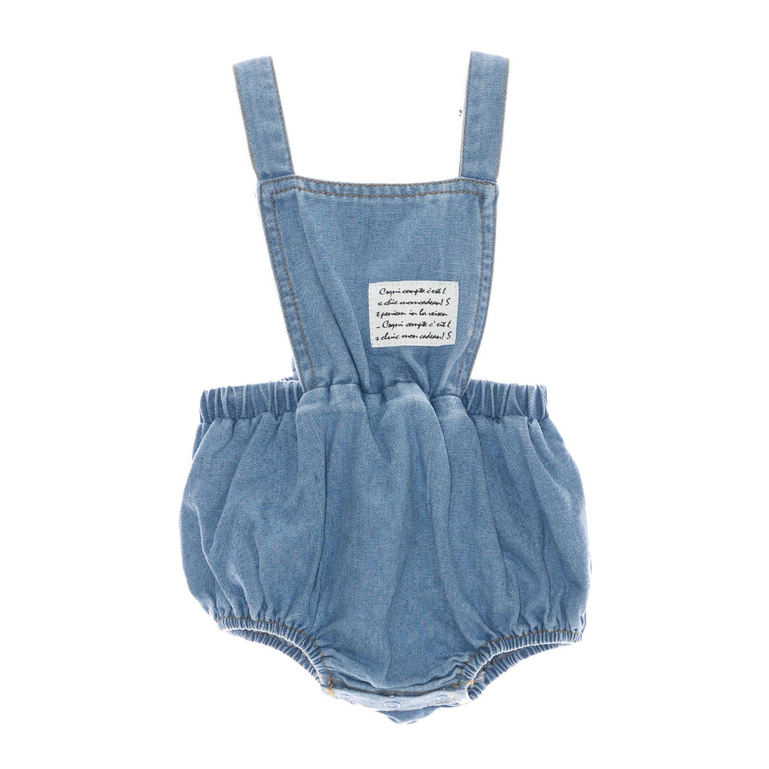 Denim Label Romper